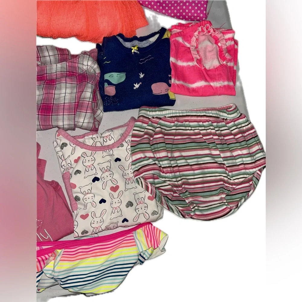 Bundle of 18 Girls Clothes